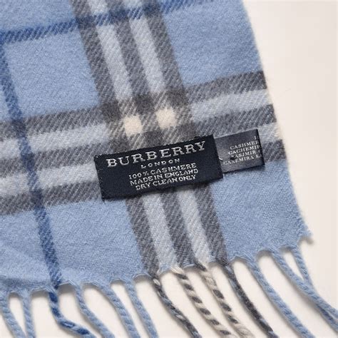 burberry scarf light blue|genuine burberry scarf.